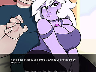 Amethyst's Fat Ass made me cum - Gem Blast part 3