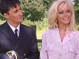 Jeannie Anal Slut: German Classic with Big Tits & DP