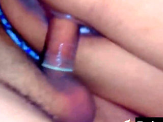 Horned-up Hindi hottie gets fucked by a dude in a condom