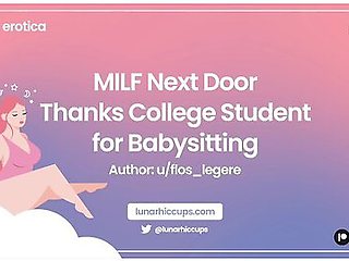 Asmr Thanks College Student For Babysitting By U/flos Legere [audio Roleplay]
