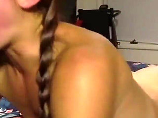 Passionate blowjob and bouncing on cock