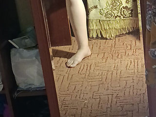 POV tight pussy and Dildo, homemade masturbation