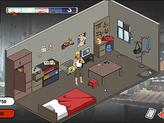 Hentai Game - Handyman Legend - Office Girl H-Scenes