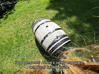 Predicament - Endurance - Slave Locked in Barrel Used as Human Toilet (233)