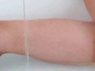 Shy Skinny Redhead Masturbates After Stripping