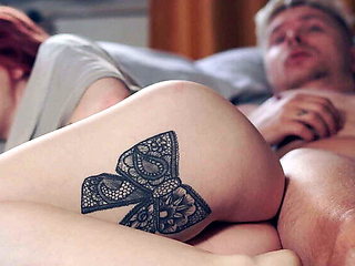 Step Mom Fucks Step Son in Bed - Hot Taboo Family Sex!