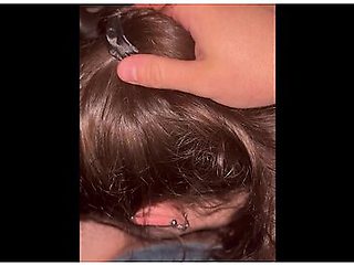 18 Year Old College Slut Gives Wet Slppy Blowjob In Car