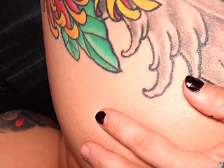 Oiled up Slut Gets Balls Deep Pounding in Slippery BBC Fuck