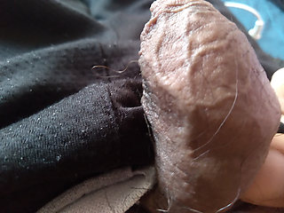 Attractive gay man charming with his big dick