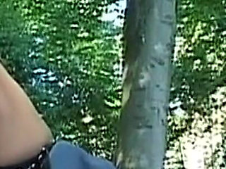 Mature Brunette MILF Bent Over and Whipped Hard
