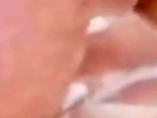 Fucking a Creamy Pussy with a Big Dildo