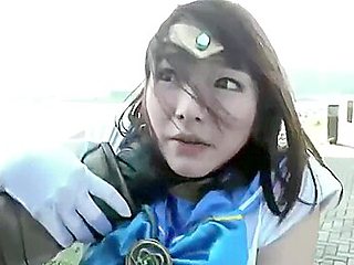 Super Heroine Asian Girl