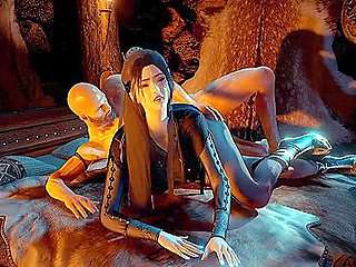 3d Animation - Beauty Goddess #48 - Car Toon