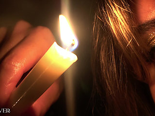 Threesome Sex by Candlelight