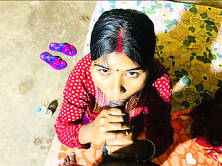 Deep throat mastery my hot desi wife's lntense blowjob and hardcore session