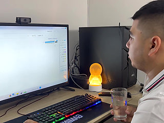 Alone at Home with My Stepbrother, I Need Some Cum