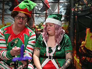 Naughty Elves on the Sex Toy Shelf Day 3