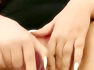 Dripping Wet Pussy with Big Dildos Pumps Her Tight Slutty Holes Full.