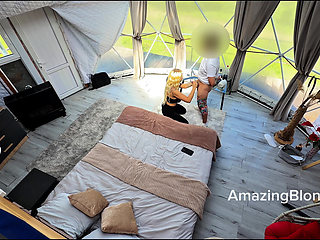 Met a Guy in a Mountain Dome Hotel and Gave Him a Blowjob