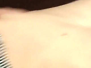 My lover a slutty girlfriend with light hair enjoys screaming with pleasure as she fucks and gives blowjob