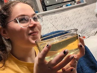 Dumb Bitch Thinks Her Bowl of Piss is the Holy Grail