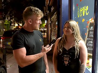 Blonde with long hair Roxy Mae fucks with her guy in pov