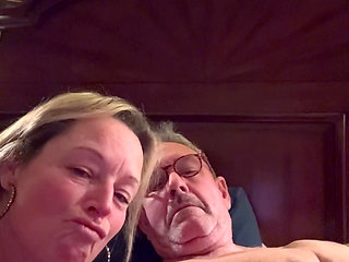 Mature Wife Plays with Food and Cock