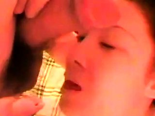 Amateur Asian MILF Gives a Blowjob - Hairy Hooker