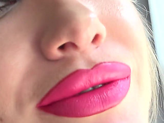 751 Real Passion for Her Big Pink Lips