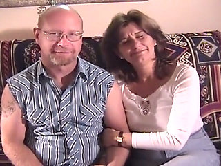 Horny Hot MILF Gets to Play with Two Loaded Rods
