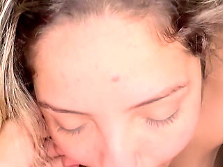 Marina Hardcore Blowjob & Mouthful Cum Finish