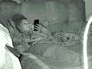 Wife Caught Chatting While Masturbating