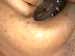 Pounding My Pussy with Big Dildo Butt Plug Deep Im My Arse