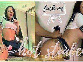 Naughty Student Asked Her Teacher For Private Lessons In Sexology With Drii Cordeiro