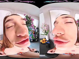 Teach kas s sister a bit of cooking. kas is starving to death: Blowjob, Cowgirl  Amateur VR Porn