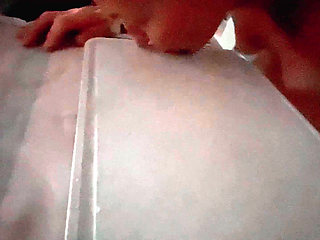 Piss Queen Shallows His Urine off Kitchen Counter