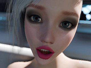 Sexual nymph's cartoon movie