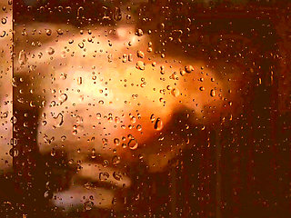 Mature Wife Enjoying Rainy Day (oldie Style)