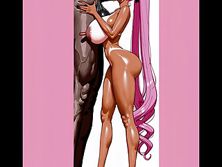 DirtyDroolerZ - Kim Yum Monster cocks adventures - part 2 -