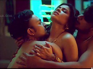 Indian curvy babe hot erotic scene