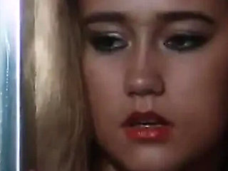 Vintage Italian Blonde in White Stockings Giving Blowjob and Creampie