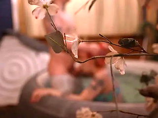 Voyeur Neighbors' Hot Tub Blowjob