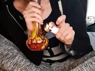 Busty milf horny solo toy time