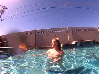 Great Big Boobs On Masturbating Redhead