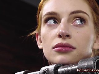 Maya Kendrick is ocked in metal and anal hardcore fornicateed