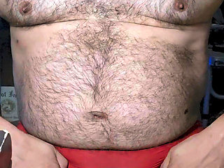 Red jockstrap