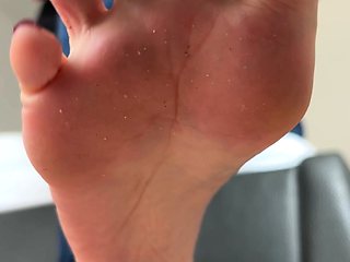 Black Amateur Explore Hot Foot Fetish