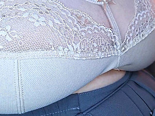 Naughty Granny Shows Her Hairy Pussy - BBW MILF Big Tits Homemade