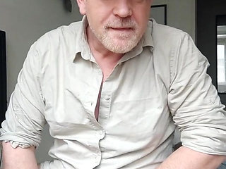 Stepdaddy Show off His Big Dick