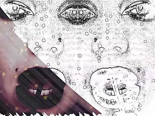 ASMR & mesmerizing lipnosis! Lady in black JOI